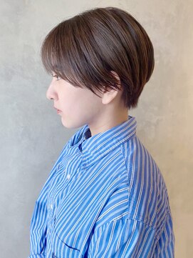 アイティーバイアルバム 下北沢店(IT by ALBUM) タイトショート_ショコラベージュボブルフベビーバング_ba351121