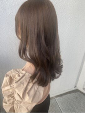 カプア 仙台駅前店(Kapua) 10代20代30代大人可愛いグレージュカラー韓国風エギョモリ