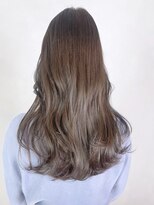 アイティーバイアルバム 下北沢店(IT by ALBUM)&nbsp;アッシュロング_ベビーバングショコラベージュボブルフ_ba370831