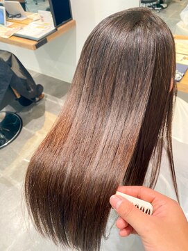 アヴァンス 深井店(AVANCE.) さらつやロング×美髪カラー×髪質改善トリートメント