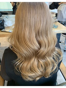 ヘアスタジオニコ(hair studio nico...) ミルクティー