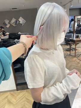 ロンド レア 天神大名店(Lond Le’a) むら直しからのホワイトカラーは福岡で僕にしかできません