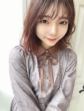 ワトワ 空堀店(WAtoWA) ワトワ/斜めバング/シルキーベージュ/美髪/オーガニック