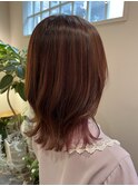 9月 ブルージュ/ツヤ髪スタイル/イヤリングカラー/ショートボブ