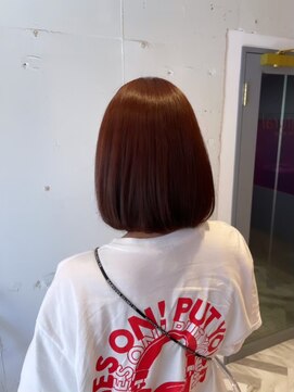 ナチュラル 渋谷店(Natural) ぬくもり感じる暖色レッドブラウン