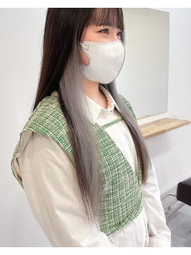 サロン 名和店(SALON) ホワイトシルバー/イヤリングカラー