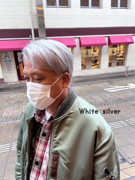 ネウィ 大分中央町店(newi) 【KOTOMI】@koto._.mi1　☆白髪を活かす♪ホワイト系カラー☆