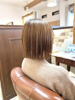 アドラーブル 女池店(adorable)&nbsp;【あごしたボブ】【切りっぱなし】