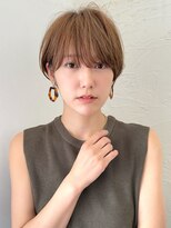 アンド ストーリーズ(&STORIES)&nbsp;ショートボブ髪型30代40代50代前髪あり前髪なし面長丸顔【荒牧】
