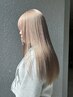 60日以内☆再来限定 ブリーチリタッチ+カラー+Xトリートメント ￥19,000