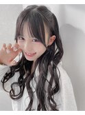 村川緋杏ちゃんアイドルぱっつんハーフツイン