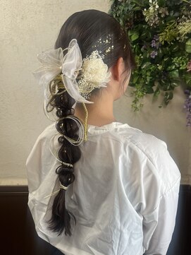 ヘアーズ ラブリージョブリー(hair's Lovely Jubbly) 【横田】定番ローポニーテールヘア