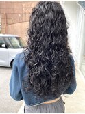 ロング×スパイラルパーマ