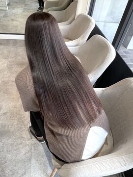 ナンバー ジルバ 立川(N° jillva) 韓国顔まわりレイヤーカット髪質改善透明感カラー20代30代40代