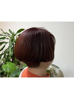 繰り返し染めるからこそ頭皮をいたわり上質なヘアに/暗くなりすぎない透明感のあるおしゃれな白髪染めを◎