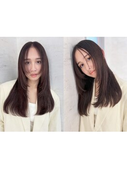 女性らしいフォルムでどんな時も可愛らしくいられるミディアム・ロングスタイルならECLARTに♪[大宮駅]