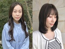 【スタイリスト朝倉 育世】自宅でも再現しやすいナチュラルスタイルとトレンド透け感カラーが好評♪