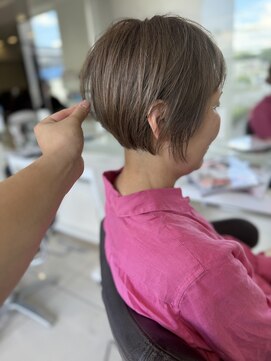 ハピネス 西大寺店(Happiness) 【50代・60代限定】まとまり艶ショートボブ/髪質改善／しらさん