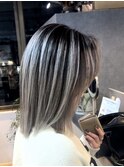contrast balayage