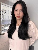 ソヨン 奈良店(SOYON)&nbsp;《SOYON》韓国ヘア ゆる巻き ロングレイヤー