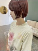 ミニボブ/丸みボブ/デザインカラー
