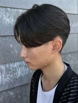 ヒュイル バイ ニアウ(Hwyl by Niau)&nbsp;メンズマッシュセンターパートスパイラルパーマニュアンスパーマ