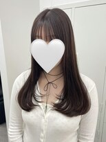 ソワ 北千住(soi) ナチュラルレイヤー×チョコレートブラウン/北千住/暗めカラー