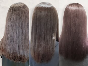 ヘアーブリーズ(hair breeze)の写真/ストレート専門店でキャリアを積んだスタイリスト在籍!!豊富な知識と高い技術で納得のスタイルに♪