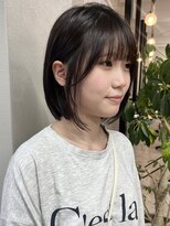 ダイアモンドリリーキートス(Diamond Lily kiitos)&nbsp;ミディアムヘア/暗めカラー/グランマッシュ/一宮/レイヤー