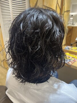 エイト新宿店(EIGHT shinjuku) ミディアムパーマ
