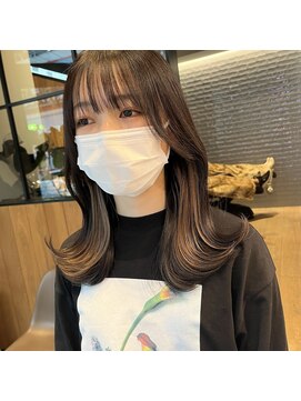 チャンネル(channel) インナーベージュくびれヘア＊
