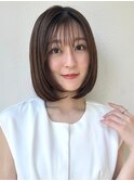 レイヤーボブ/ダークアッシュ×髪質改善/艶髪20代30代◎p浦和