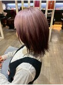 千葉駅/着物ヘア/大人ガーリー/ダークアッシュ/似合わせカット