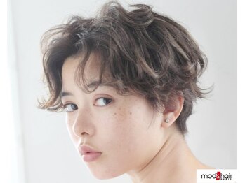 モッズヘア 青葉台店の写真/まるで切りたてを感じさせないナチュラルさで、ワンランク上の仕上がりへ♪