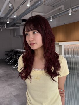 ブランコ 名古屋栄(BLANCO) 大人っぽ ワインレッド ピンクカラー