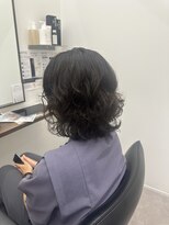 ユニックウメキタ(unique UMEKITA) ゆるっと柔らかい質感が可愛い、大人ボブパーマ