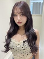 アイトーキョーエス 渋谷(AI TOKYO S)&nbsp;ブリーチなしカラーラベンダーグレージュダブルカラー髪質改善