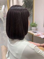 テラス アヴェダ 大丸心斎橋店(Terrace AVEDA)&nbsp;ツヤっとまとまる、上品シンプルなボブスタイル/30代/40代/50代
