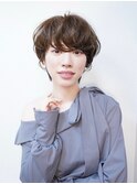 前髪あり大人ショート20代30代40代表参道