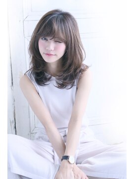 リタへアーズ(RITA Hairs) [RITAHairs]ミディアムレイヤー☆アンニュイカール#3