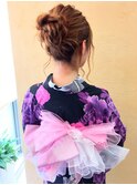 浴衣の着付ヘアセットお任せ下さい♪