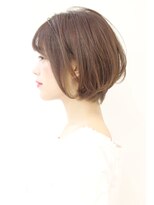 ラグエル(RAGUEL)&nbsp;【30代40代50代】　大人女性の前下がりショートボブ