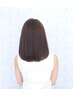 【朝の時短に☆】部分ストレート(ハーフストレート)9900円