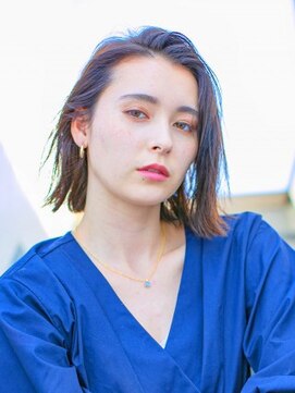 アース 三郷店(HAIR & MAKE EARTH) 外ハネナチュラルボブ