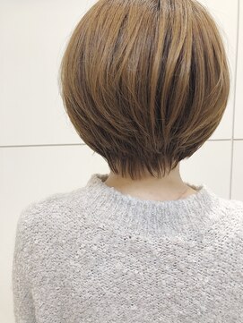 ソワンドゥブレス 大日店 (soin de brace) ○マニッシュショート×ベージュ