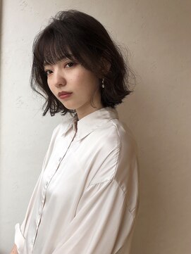 リアン(Lien) 抜け感ミニボブ/熊田佳奈子