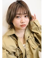 ヴィックス クリスタル(VIC’S crystal) 【VICS川口】丸くないボブ×ウルフヘア×シースルー【チヒロ】