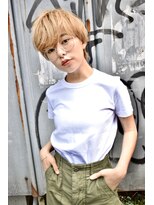 ブゾン(buZon)&nbsp;【buZon高田馬場】マッシュショート×無造作ウェーブ