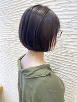 モリオ フロム ロンドン サッポロファクトリー店(morio FROM LONDON)&nbsp;【morio】札幌ボブ　ぱつっとラインの丸みボブ