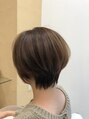 ヘア ポジション HAIR Position 能代北店&nbsp;人気のショートボブ、お手入れが楽なスタイル